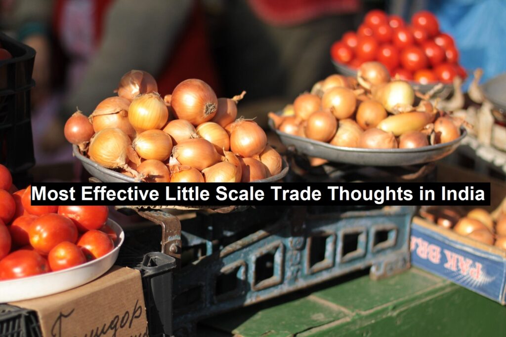 Most Effective Little Scale Trade Thoughts in India