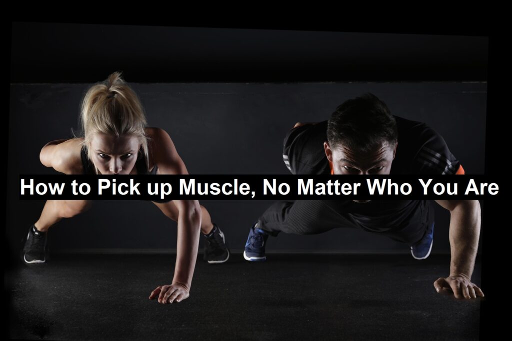 How to Pick up Muscle, No Matter Who You Are
